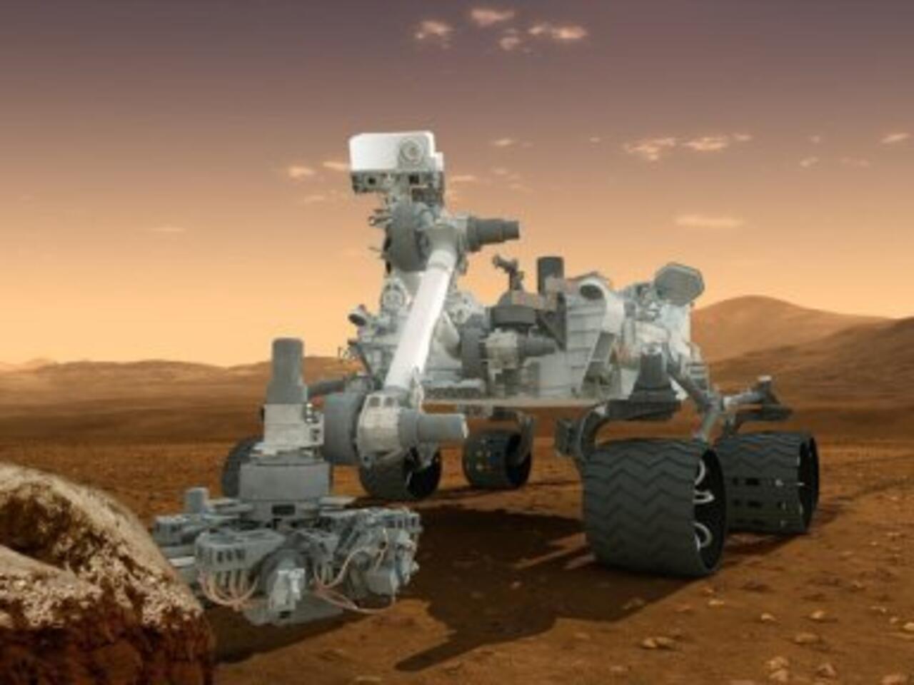 NASA's Curiosity rover completes first test drive