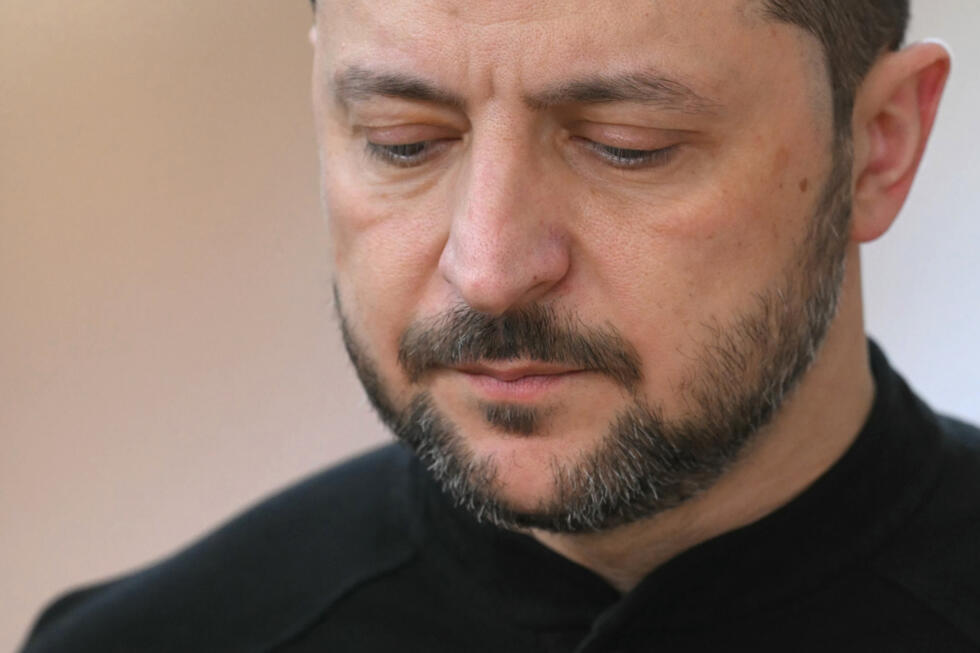 Le président ukrainien Volodymyr Zelensky, le 6 mars 2025 à Bruxelles.