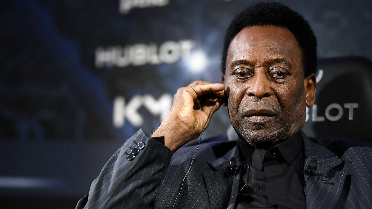 Brazilian football legend Pelé hospitalised in Paris with infection