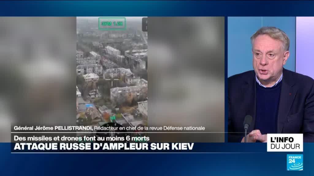 Attaque russe d'ampleur sur Kiev : au moins 6 morts ce vendredi