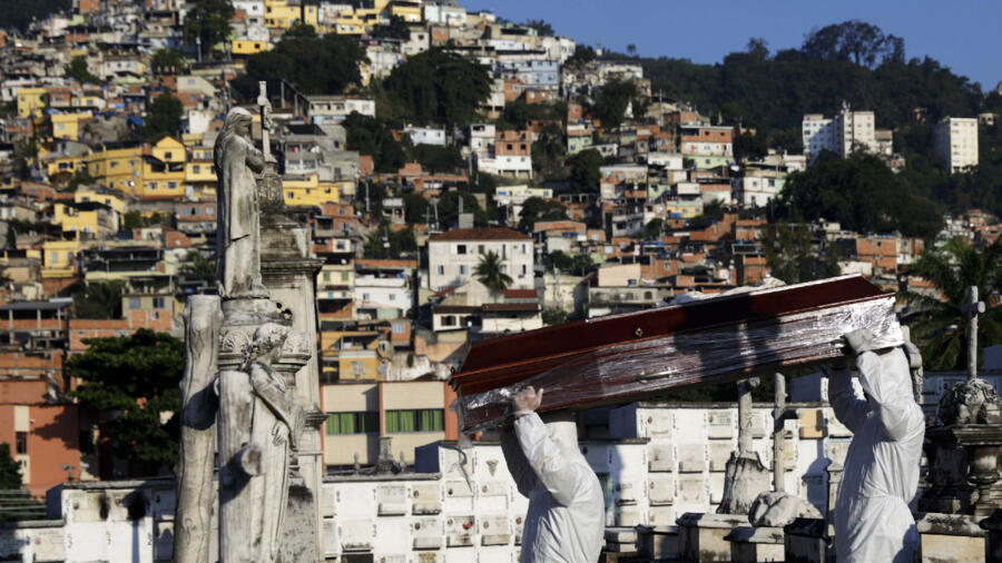 Brasil es el tercer país del mundo con mayor número de contagios