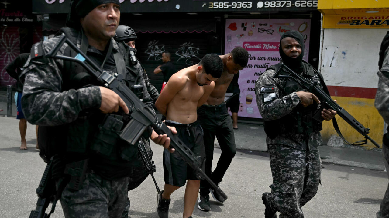 At least 64 killed in war-like Rio drug raids