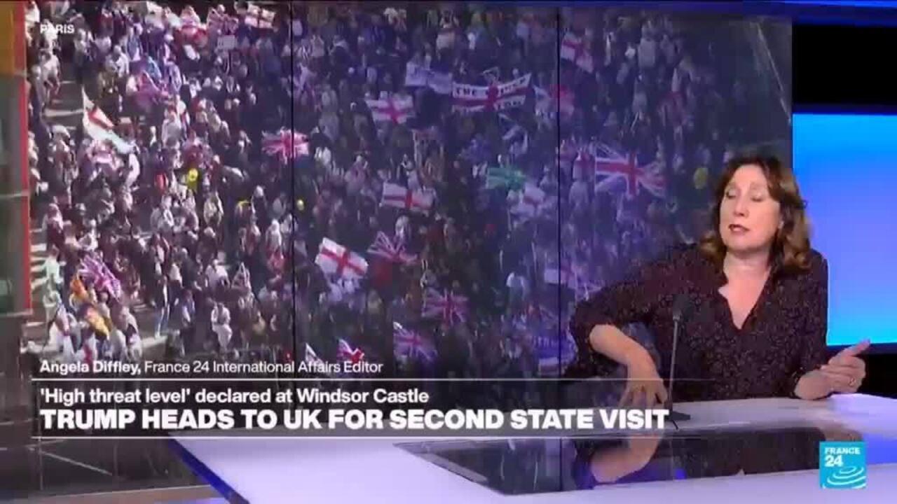 US President Donald Trump heads to the UK for a second state visit