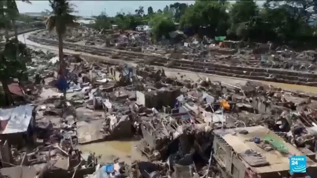 Philippines begins cleanup after Typhoon Kalmaegi leaves dozens dead