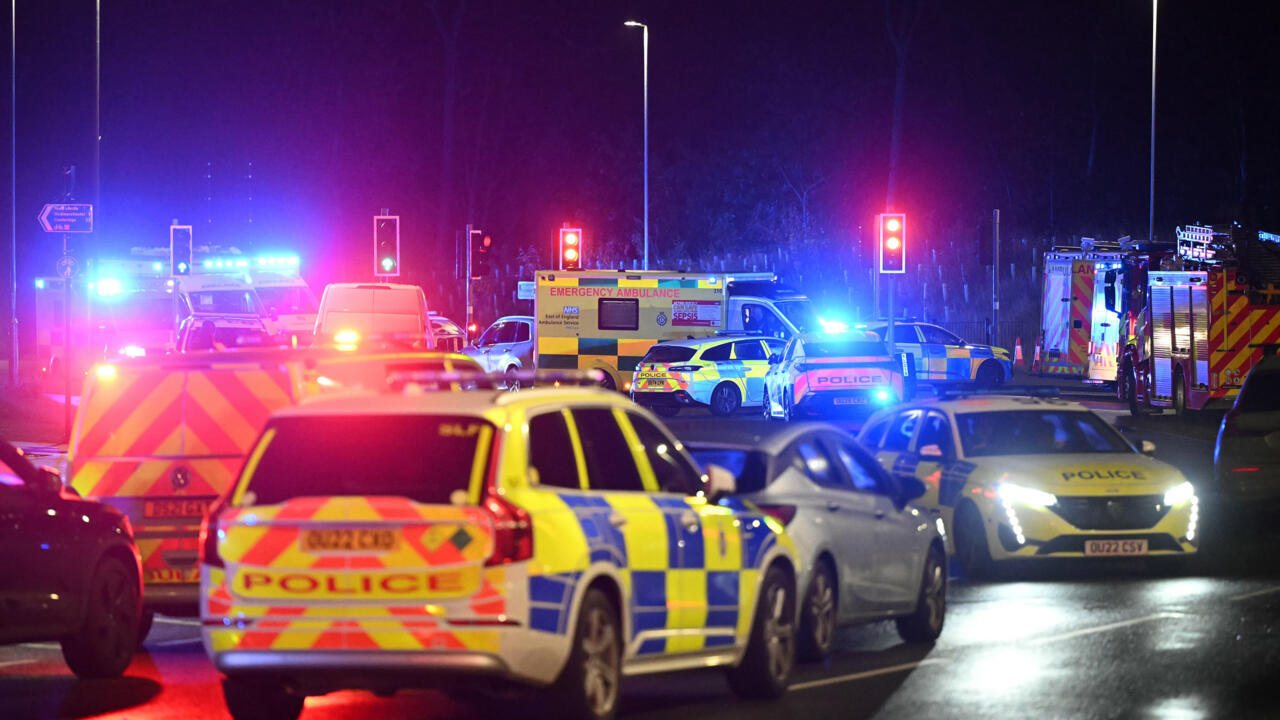 UK police arrest two suspects in mass train stabbing that leaves 10 wounded