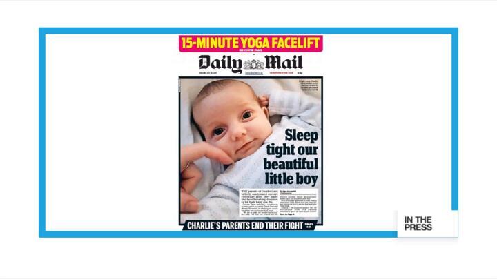 'Sleep tight beautiful boy': Charlie Gard's parents to take him off life support