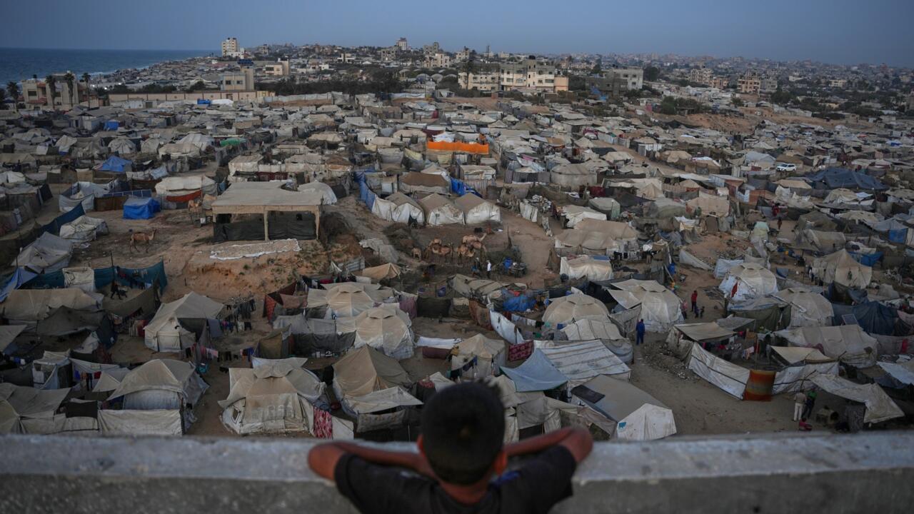 قوة شرطة فلسطينية من غزة تتدرب في مصر للمشاركة في حفظ الأمن بعد نهاية الحرب