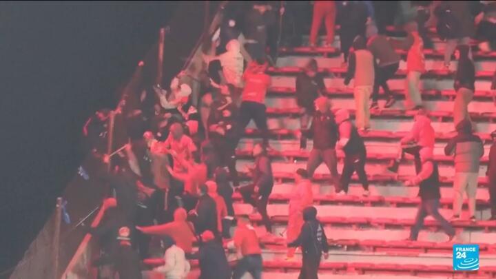 Chile, Argentina football fans trade blame over stadium violence, August 2025