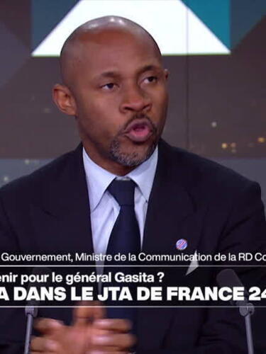 Patrick Muyaya, porte-parole du gouvernement congolais : "Le cessez-le-feu n'est pas optimal"