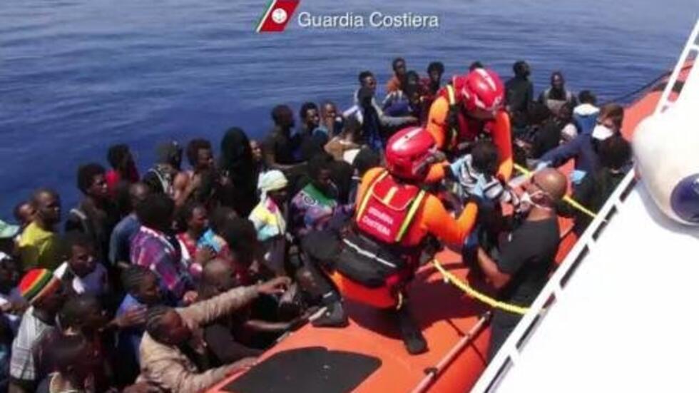 More than 100 migrants dead as boat sinks off Italy's coast