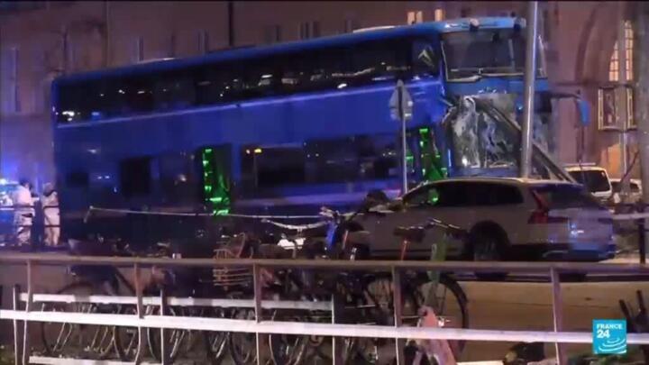 Bus crash in Stockholm kills three, shocking Sweden