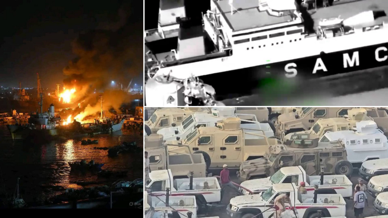 مركبات عسكرية مُلّاكها إماراتيون... ما الذي نعرفه عن السفن التي قُصفت في اليمن؟