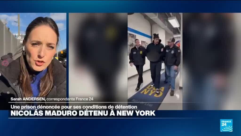 États-Unis : Maduro détenu dans une prison de Brooklyn aux conditions décriées