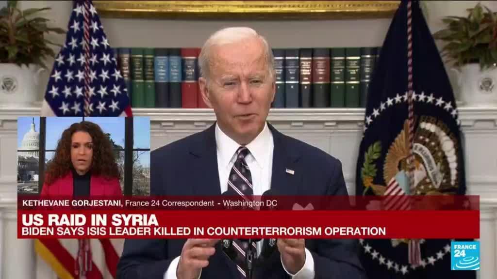 Biden says US sought to minimise casualties in Syria raid