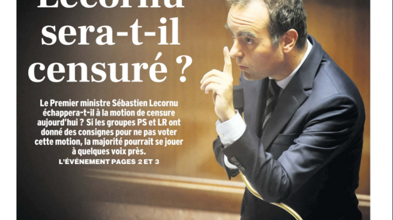 Gouvernement Lecornu : la censure ou la sortie de crise ?