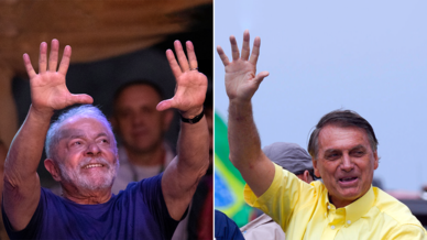 El expresidente brasileño, Luiz Inácio 'Lula' da Silva (izquierda) y el actual presidente, Jair Bolsonaro (derecha) en una imagen combinada.