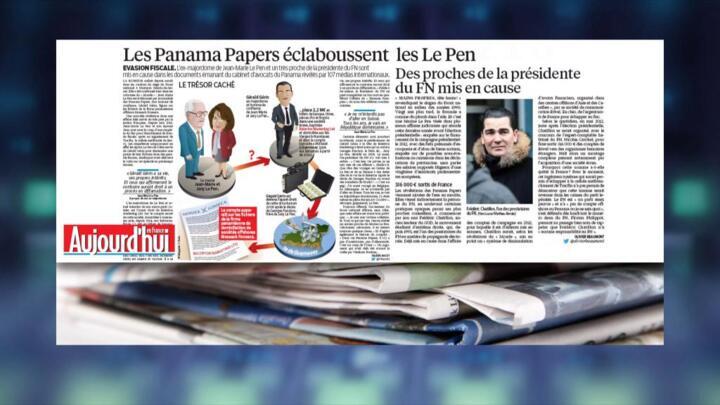 The Le Pen Family gets splashed by the Panama Papers