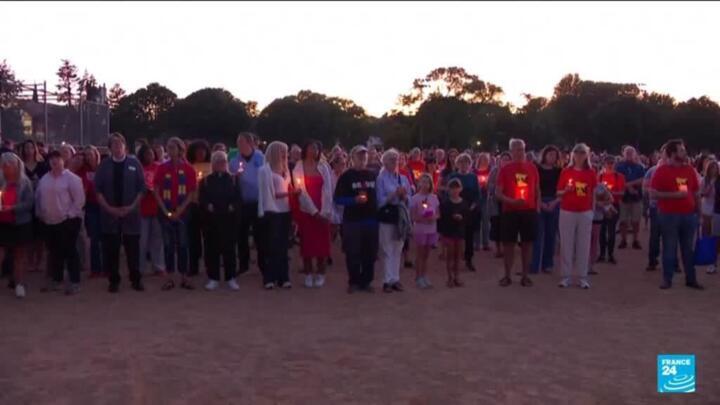 Community grieves after two children shot dead in a Church in Minnesota