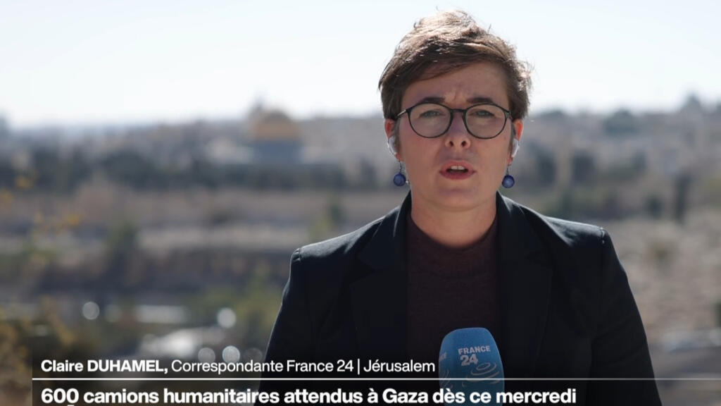 Réouverture du point de passage de Rafah : 600 camions humanitaires attendus