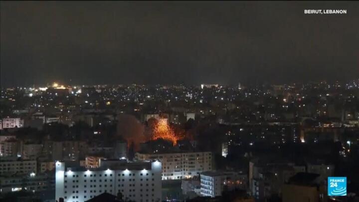 Israel targets Hezbollah’s drone production in southern Beirut