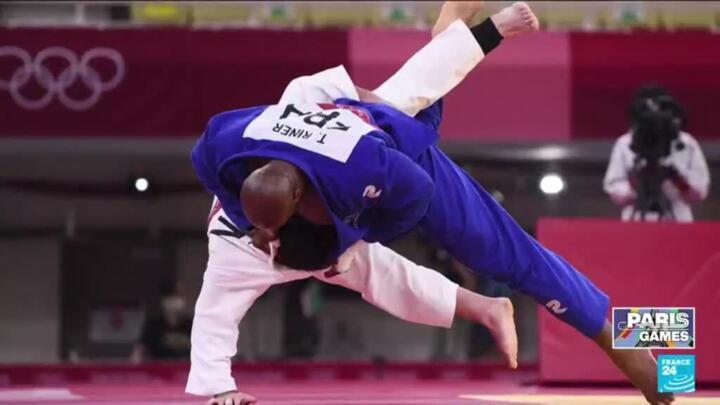 French judo titan Teddy Riner collects 4th gold medal after defeating South Korea's Kim Min-Jong