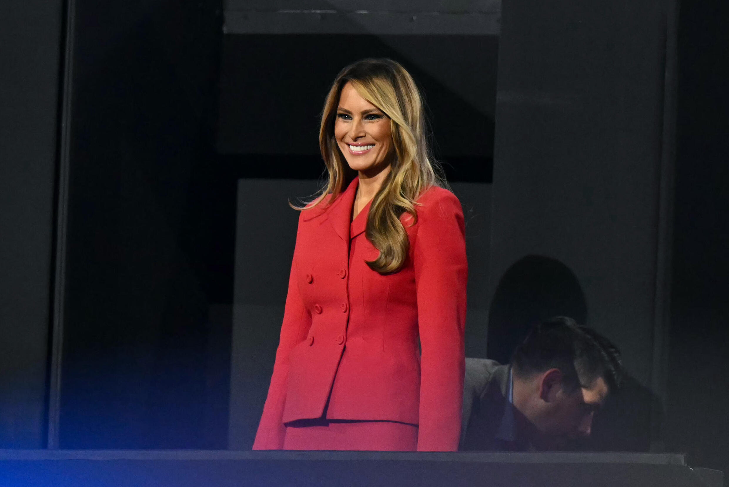 L'ancienne première dame des États-Unis Melania Trump, le 18 juillet 2024 à Milwaukee, dans le Wisconsin.