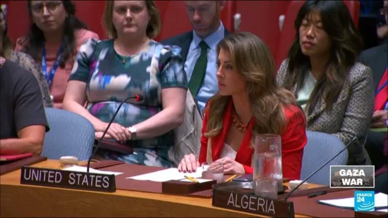 US blocks UN draft resolution for Gaza ceasefire