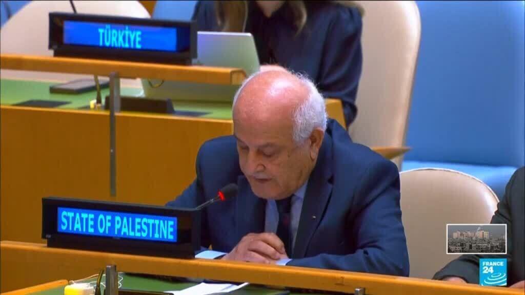 UN assembly votes to back two-state solution to Israel-Palestinian conflict