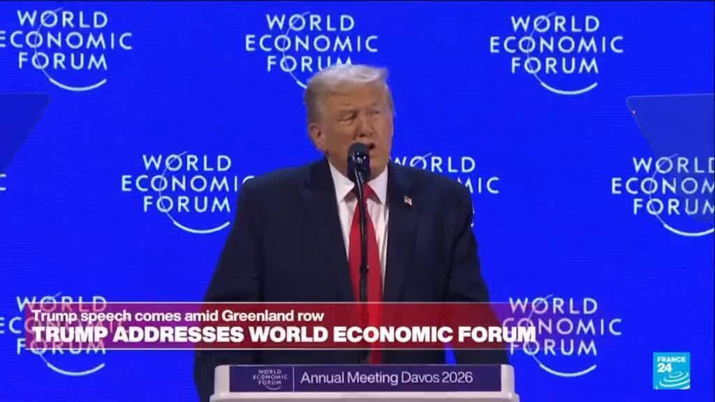 Replay: US President Donald Trump gives speech at Davos forum