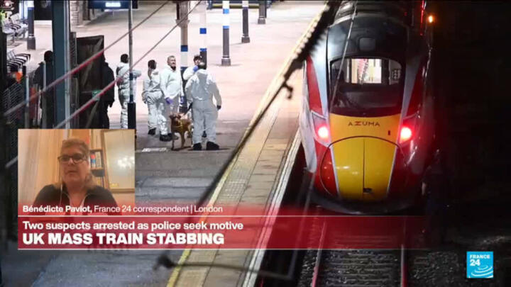 UK: Two Britis arrested for train stabbing, police say not terrorist incident