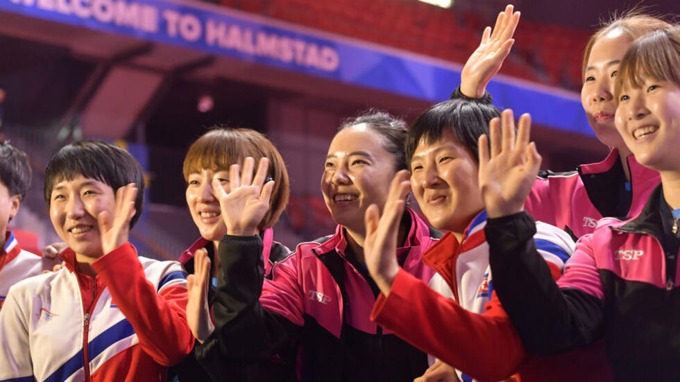 Les deux Corées réunies pour les mondiaux de tennis de table