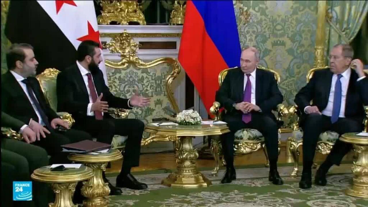 سوريا: الشرع يشكر بوتين على مساعدته في استقرار الأوضاع