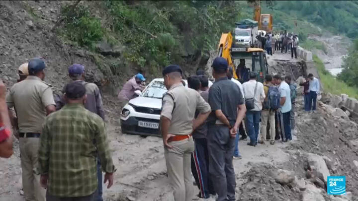 At least four dead, over a hundred missing in Indian Himalayas