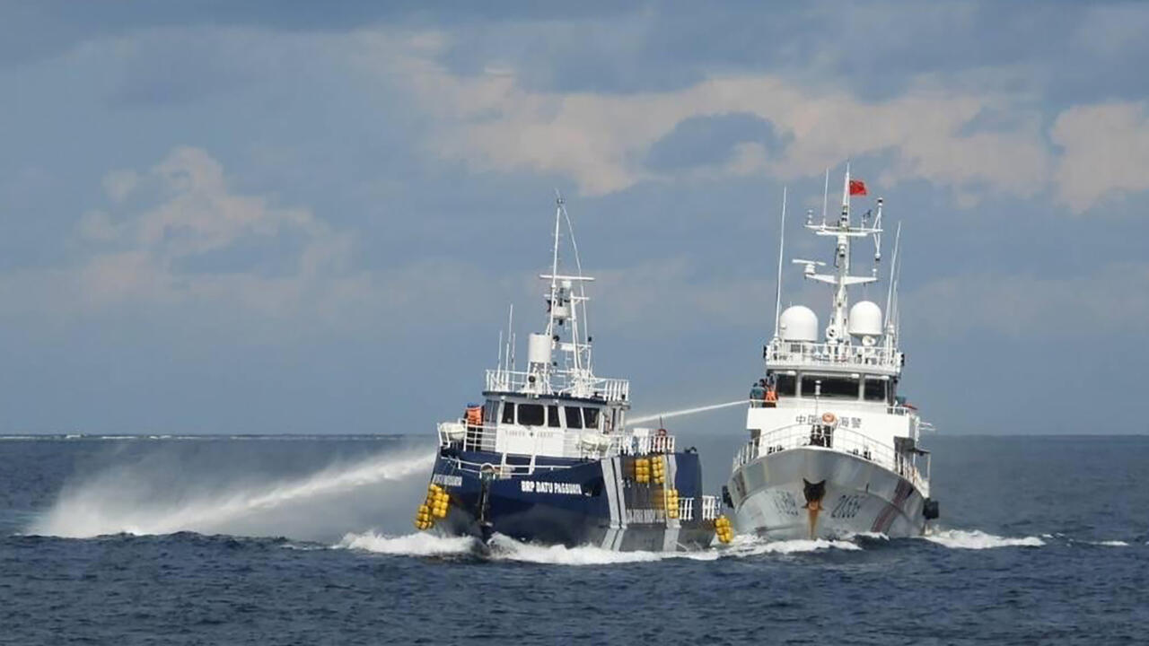 China and Philippines trade blame over boat collision near disputed islands