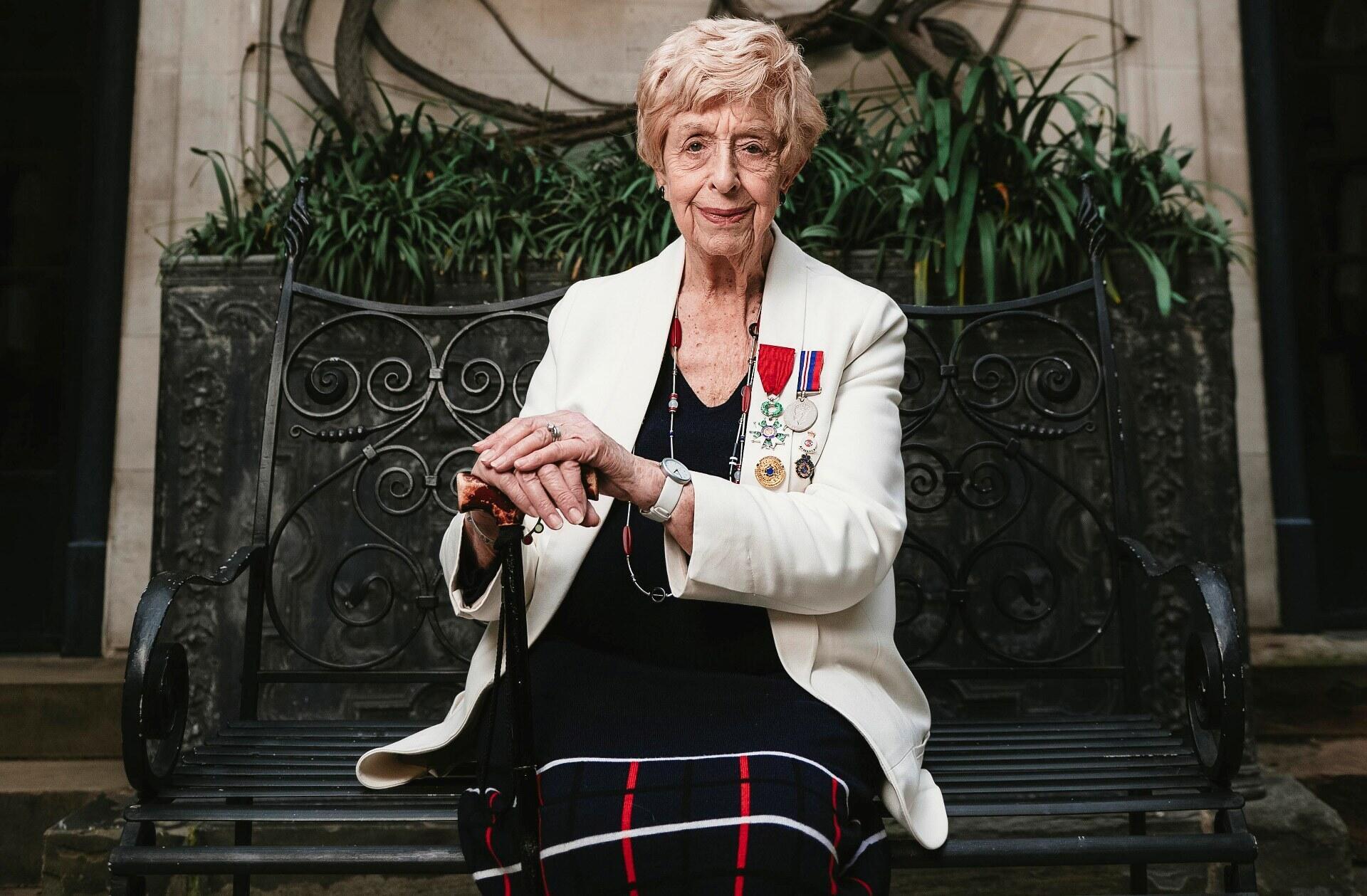 Ruth Bourne tiene 98 años. Era operadora en Bletchey Park, el lugar donde se descifraban las transmisiones alemanas.