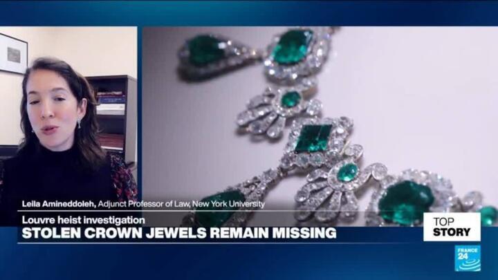 Louvre heist: "Jewels are easier to dismantle and put on the market"