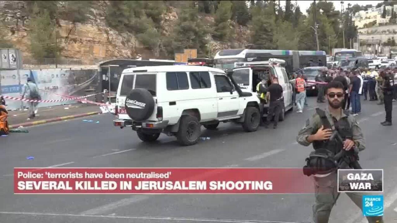 Deadly shooting attack at Jerusalem bus stop
