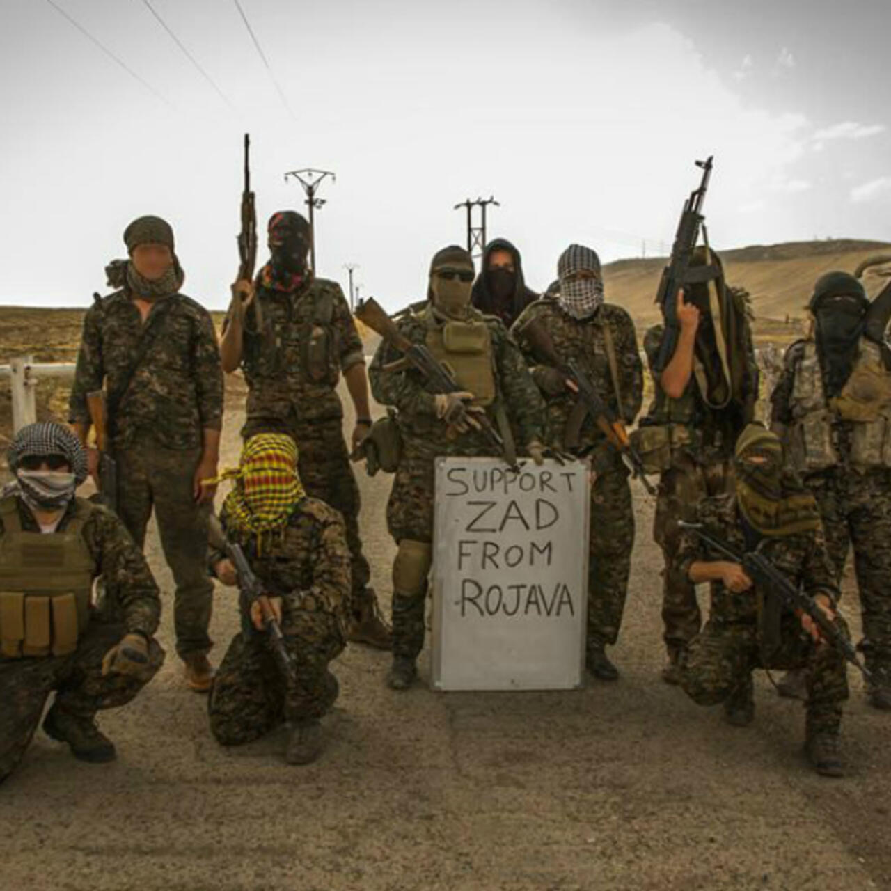 Des Occidentaux avec les Kurdes à Afrin : l'ultra-gauche monte au front  (1/2)