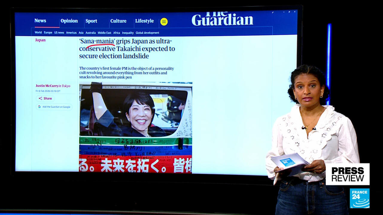 'Sana-mania' hits Japan ahead of key snap elections