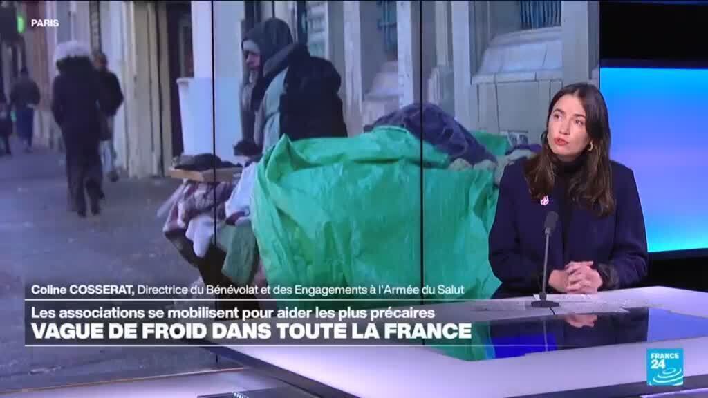 France : vague de froid, les associations se mobilisent pour aider les plus précaires