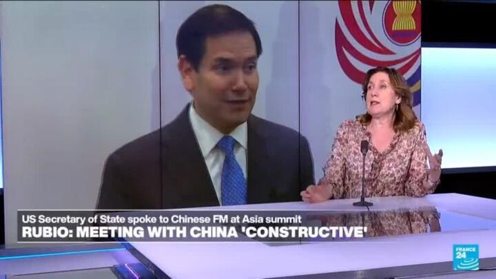 US Secretary of State Marco Rubio spoke to Chinese FM at Asia summit