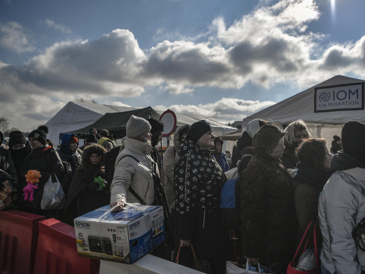 A record 110 million people worldwide are now forcibly displaced, says UN