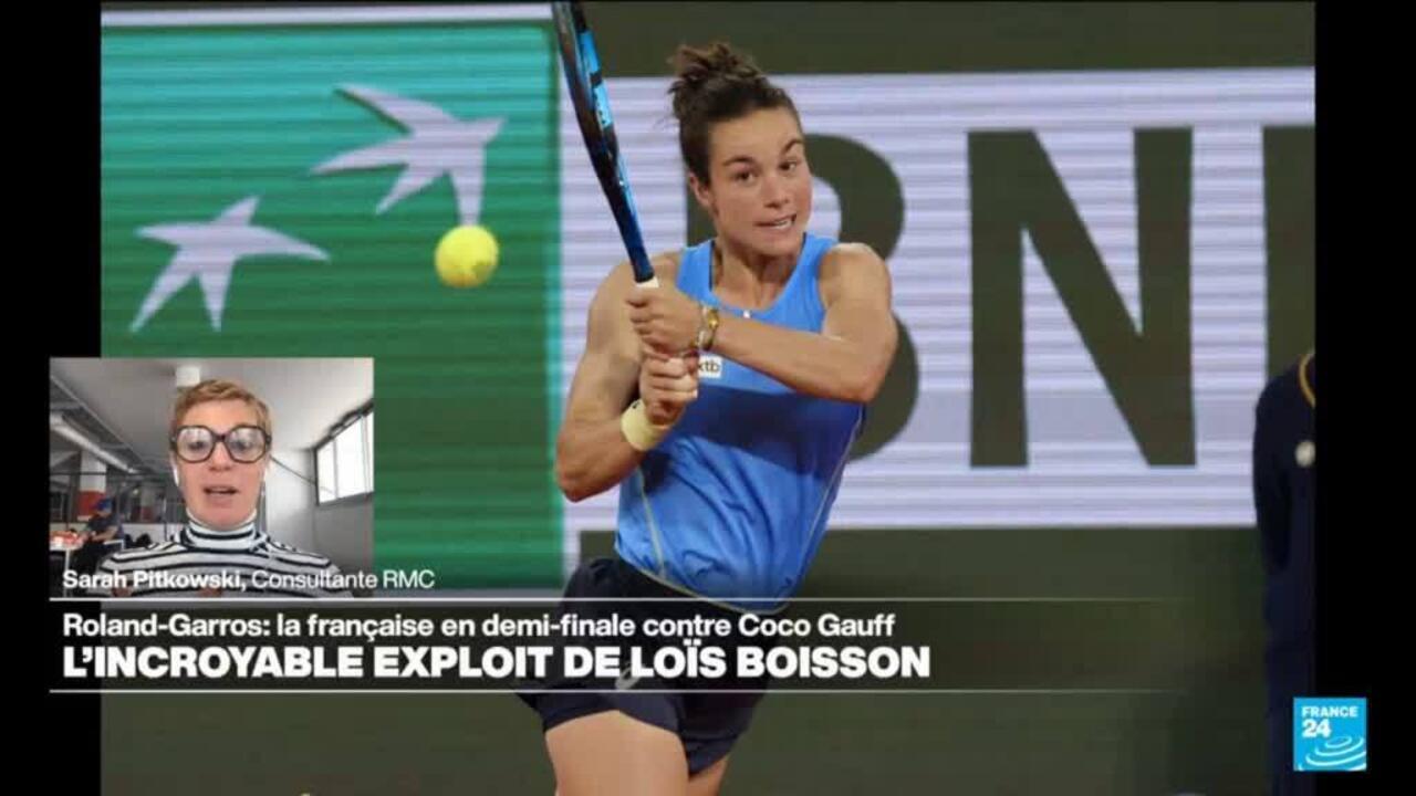 Loïs Boisson en demi-finale de Roland-Garros : "C'est un exploit ... - 