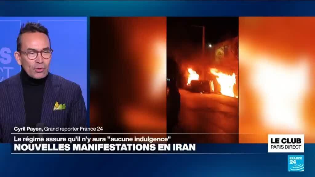 Nouvelles manifestations en Iran, le régime assure qu'il n'y aura "aucune indulgence"