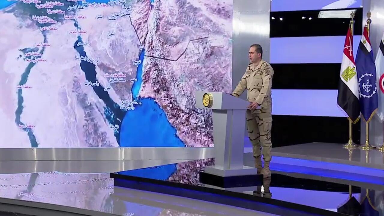 Egyptian army strikes against insurgents in Sinai
