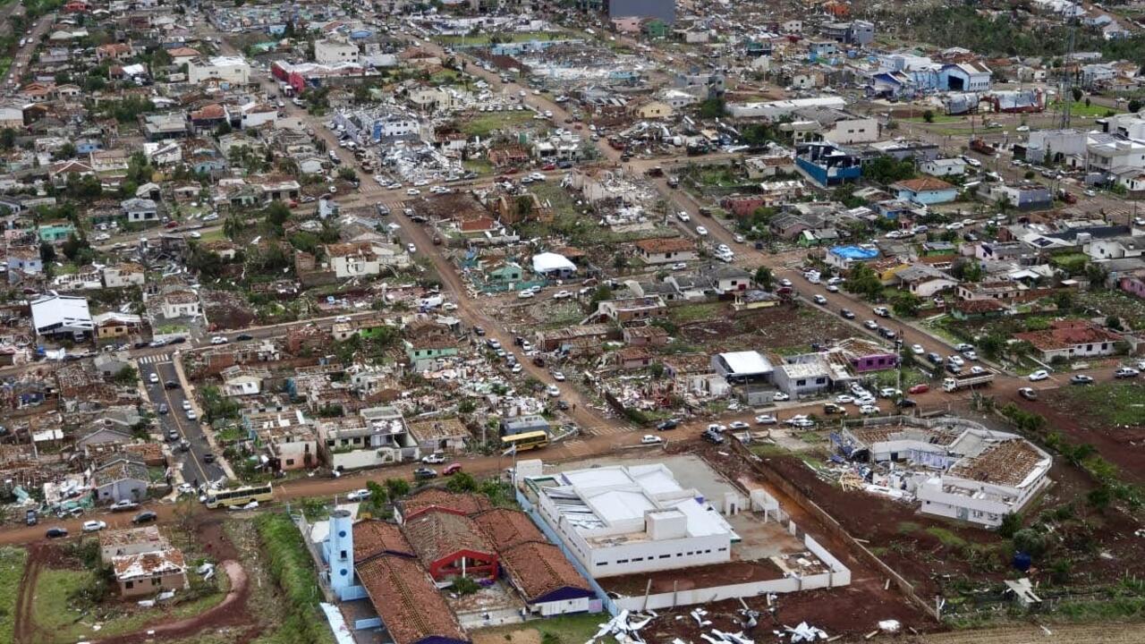 Powerful tornado slams Brazil’s southern Parana state, kills six