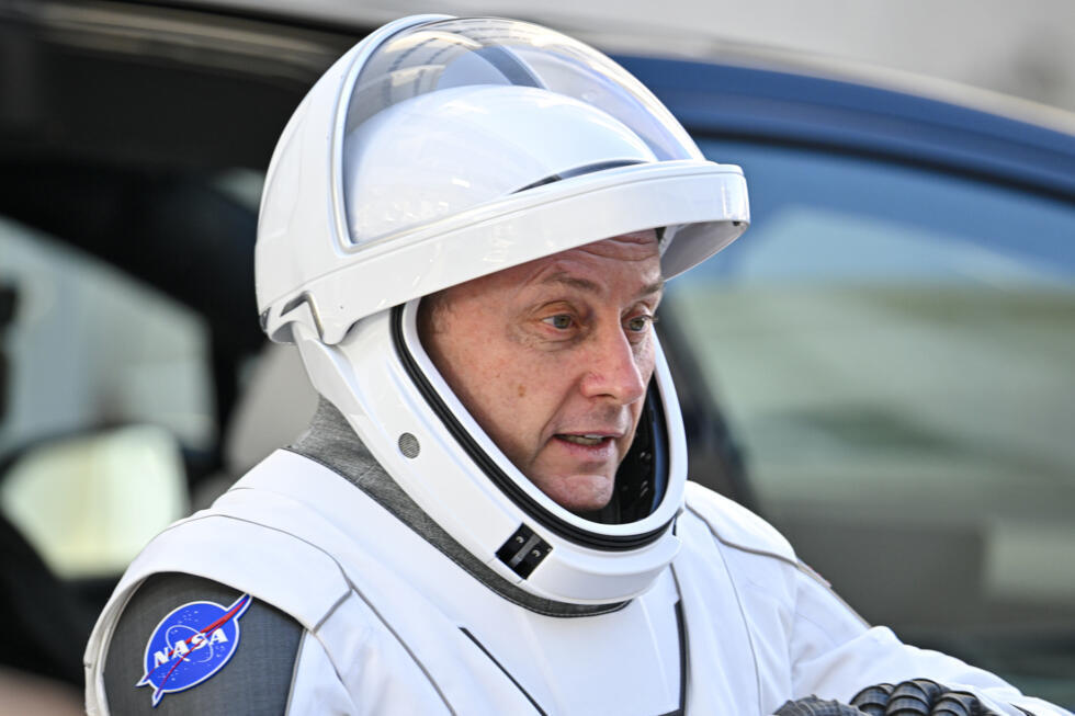 L'astronaute de la NASA, Mike Fincke, le 31 juillet 2025 à Cap Canaveral, en Floride.