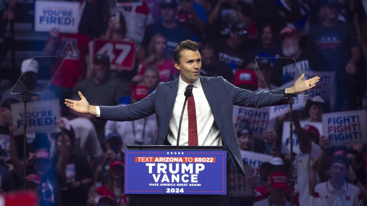Qui était Charlie Kirk, porte-voix aux "idées extrémistes" de la jeunesse pro-Trump ?