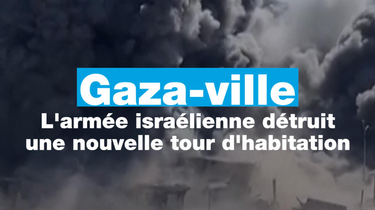 L'armée israélienne détruit une nouvelle tour d'habitation à Gaza-ville