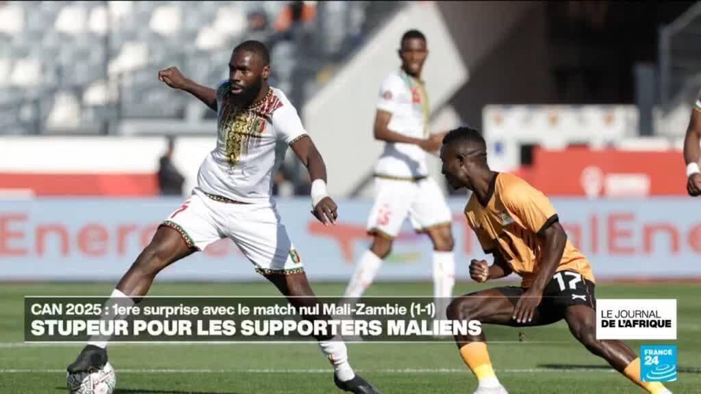 CAN 2025 : première surprise avec le match nul Mali-Zambie (1-1)